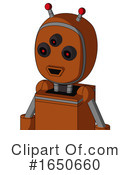 Robot Clipart #1650660 by Leo Blanchette