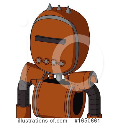 Royalty-Free (RF) Robot Clipart Illustration by Leo Blanchette - Stock Sample #1650661