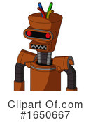Robot Clipart #1650667 by Leo Blanchette