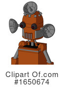 Robot Clipart #1650674 by Leo Blanchette
