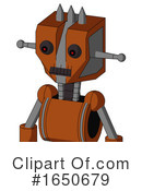 Robot Clipart #1650679 by Leo Blanchette