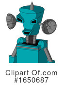 Robot Clipart #1650687 by Leo Blanchette