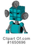 Robot Clipart #1650696 by Leo Blanchette