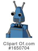 Robot Clipart #1650704 by Leo Blanchette