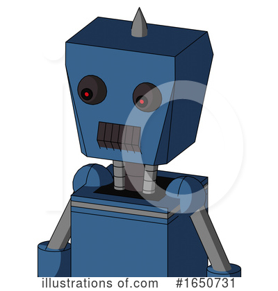 Royalty-Free (RF) Robot Clipart Illustration by Leo Blanchette - Stock Sample #1650731
