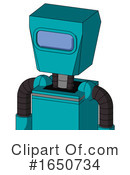 Robot Clipart #1650734 by Leo Blanchette