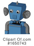 Robot Clipart #1650743 by Leo Blanchette