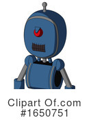 Robot Clipart #1650751 by Leo Blanchette