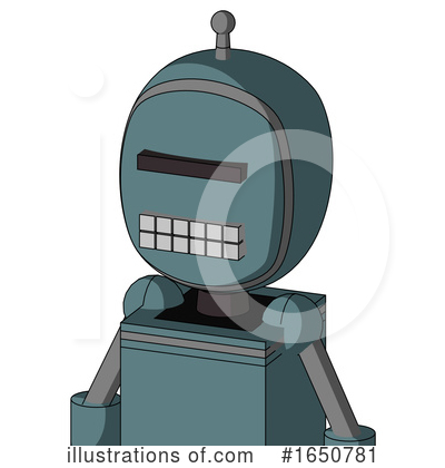 Royalty-Free (RF) Robot Clipart Illustration by Leo Blanchette - Stock Sample #1650781