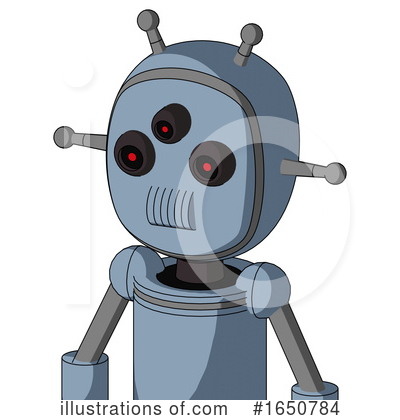 Royalty-Free (RF) Robot Clipart Illustration by Leo Blanchette - Stock Sample #1650784
