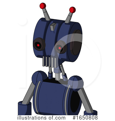 Royalty-Free (RF) Robot Clipart Illustration by Leo Blanchette - Stock Sample #1650808