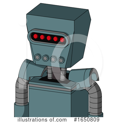 Royalty-Free (RF) Robot Clipart Illustration by Leo Blanchette - Stock Sample #1650809