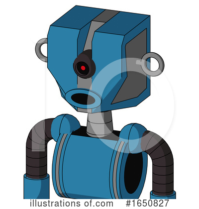 Royalty-Free (RF) Robot Clipart Illustration by Leo Blanchette - Stock Sample #1650827