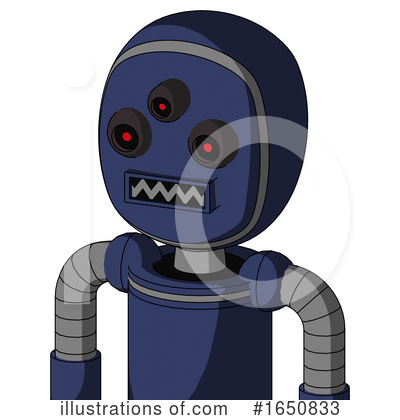 Royalty-Free (RF) Robot Clipart Illustration by Leo Blanchette - Stock Sample #1650833