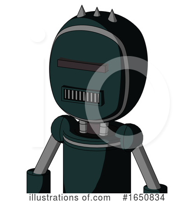Royalty-Free (RF) Robot Clipart Illustration by Leo Blanchette - Stock Sample #1650834