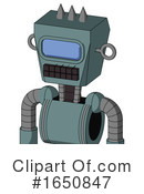 Robot Clipart #1650847 by Leo Blanchette