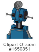 Robot Clipart #1650851 by Leo Blanchette