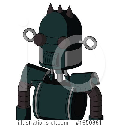 Royalty-Free (RF) Robot Clipart Illustration by Leo Blanchette - Stock Sample #1650861