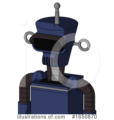 Royalty-Free (RF) Robot Clipart Illustration by Leo Blanchette - Stock Sample #1650870
