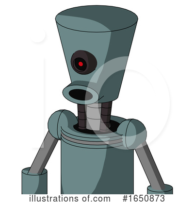 Royalty-Free (RF) Robot Clipart Illustration by Leo Blanchette - Stock Sample #1650873