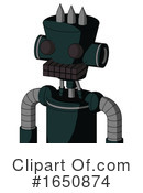 Robot Clipart #1650874 by Leo Blanchette