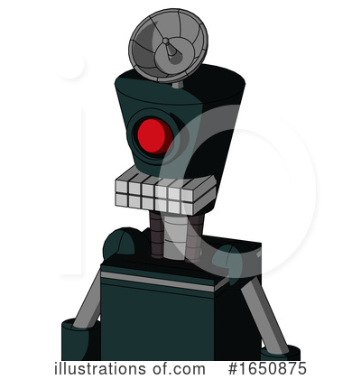 Royalty-Free (RF) Robot Clipart Illustration by Leo Blanchette - Stock Sample #1650875