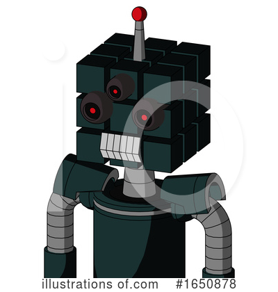 Royalty-Free (RF) Robot Clipart Illustration by Leo Blanchette - Stock Sample #1650878