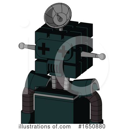Royalty-Free (RF) Robot Clipart Illustration by Leo Blanchette - Stock Sample #1650880