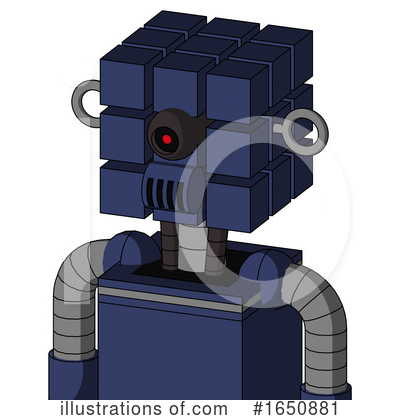 Royalty-Free (RF) Robot Clipart Illustration by Leo Blanchette - Stock Sample #1650881