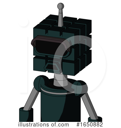 Royalty-Free (RF) Robot Clipart Illustration by Leo Blanchette - Stock Sample #1650882