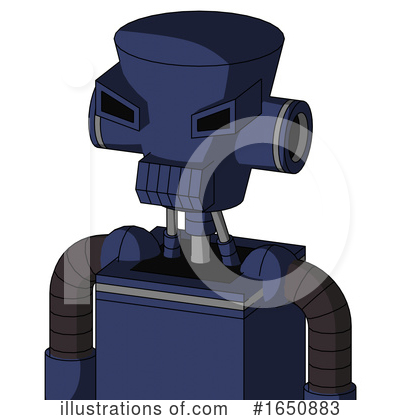 Royalty-Free (RF) Robot Clipart Illustration by Leo Blanchette - Stock Sample #1650883