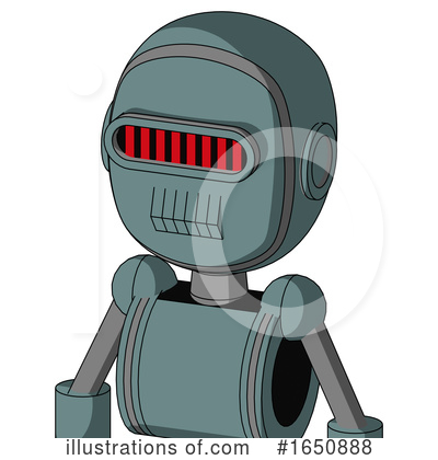 Royalty-Free (RF) Robot Clipart Illustration by Leo Blanchette - Stock Sample #1650888