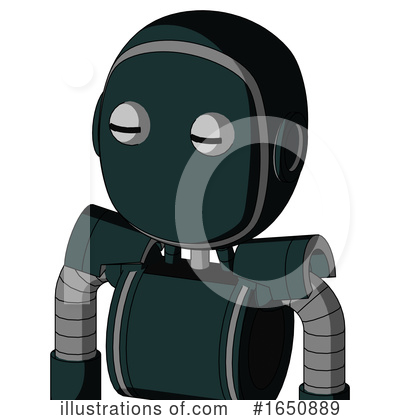 Royalty-Free (RF) Robot Clipart Illustration by Leo Blanchette - Stock Sample #1650889
