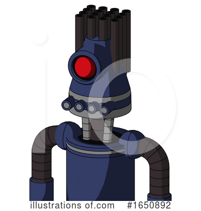 Royalty-Free (RF) Robot Clipart Illustration by Leo Blanchette - Stock Sample #1650892