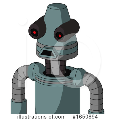 Royalty-Free (RF) Robot Clipart Illustration by Leo Blanchette - Stock Sample #1650894