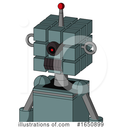Royalty-Free (RF) Robot Clipart Illustration by Leo Blanchette - Stock Sample #1650899
