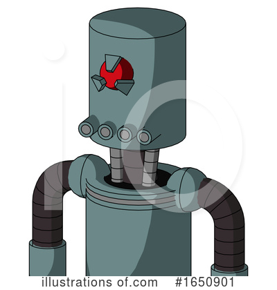 Royalty-Free (RF) Robot Clipart Illustration by Leo Blanchette - Stock Sample #1650901