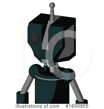 Royalty-Free (RF) Robot Clipart Illustration by Leo Blanchette - Stock Sample #1650905