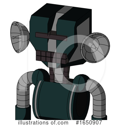 Royalty-Free (RF) Robot Clipart Illustration by Leo Blanchette - Stock Sample #1650907