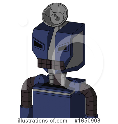Royalty-Free (RF) Robot Clipart Illustration by Leo Blanchette - Stock Sample #1650908