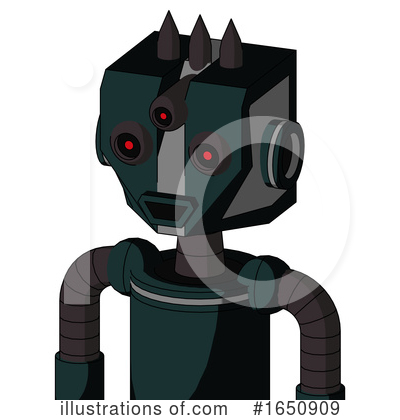 Royalty-Free (RF) Robot Clipart Illustration by Leo Blanchette - Stock Sample #1650909