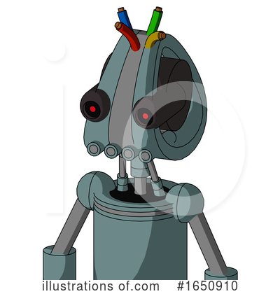 Royalty-Free (RF) Robot Clipart Illustration by Leo Blanchette - Stock Sample #1650910