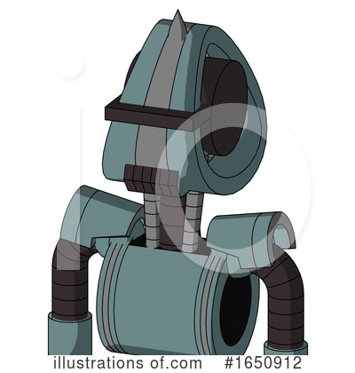 Royalty-Free (RF) Robot Clipart Illustration by Leo Blanchette - Stock Sample #1650912
