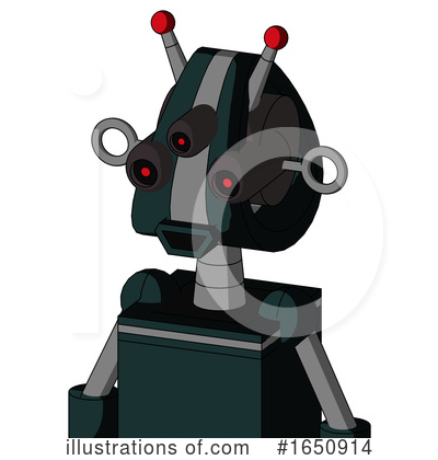 Royalty-Free (RF) Robot Clipart Illustration by Leo Blanchette - Stock Sample #1650914
