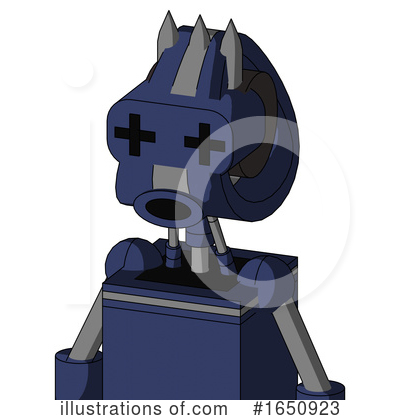 Royalty-Free (RF) Robot Clipart Illustration by Leo Blanchette - Stock Sample #1650923