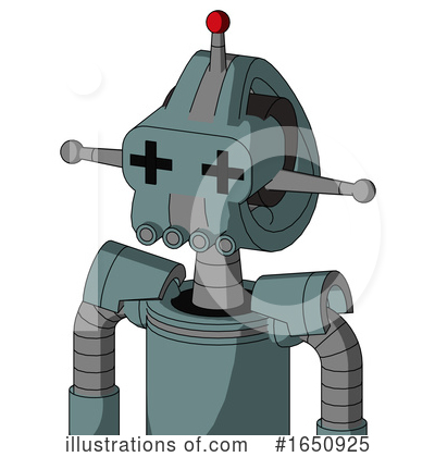 Royalty-Free (RF) Robot Clipart Illustration by Leo Blanchette - Stock Sample #1650925