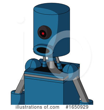 Royalty-Free (RF) Robot Clipart Illustration by Leo Blanchette - Stock Sample #1650929
