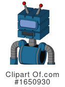 Robot Clipart #1650930 by Leo Blanchette