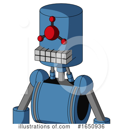 Royalty-Free (RF) Robot Clipart Illustration by Leo Blanchette - Stock Sample #1650936