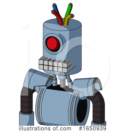 Royalty-Free (RF) Robot Clipart Illustration by Leo Blanchette - Stock Sample #1650939